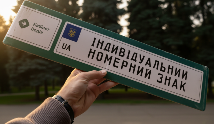 Замовлення індивідуальних номерів онлайн в Україні