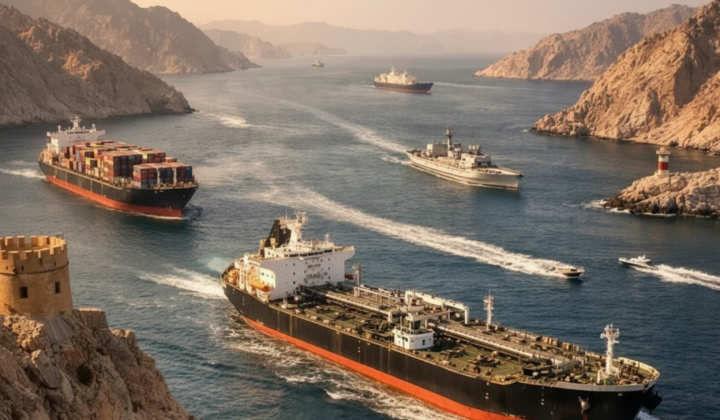 Military control over the Strait of Hormuz