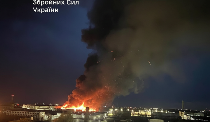 Ukrainian strikes on Russian defense objects