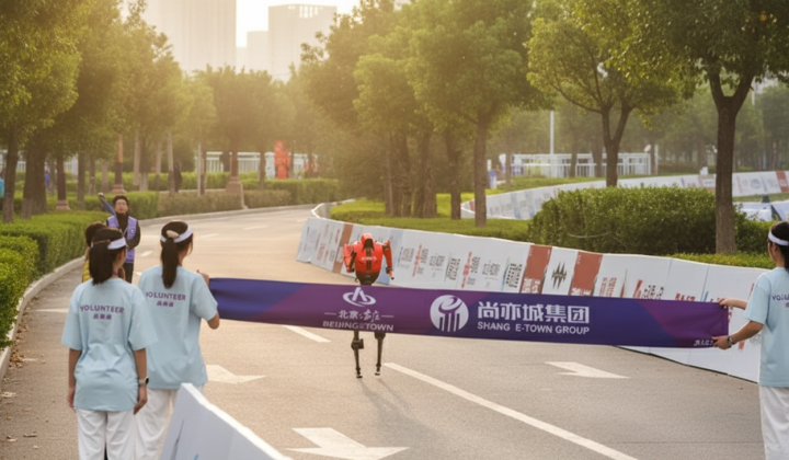 Robot Honor breaks world record in half marathon