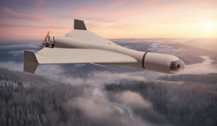 Iranian drone 'Geran-2' in action