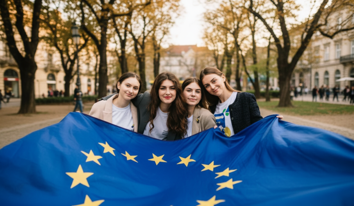 Молодая украинская рабочая сила в Европе