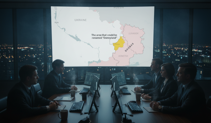 Ukraine suggests naming part of Donbas Donniland