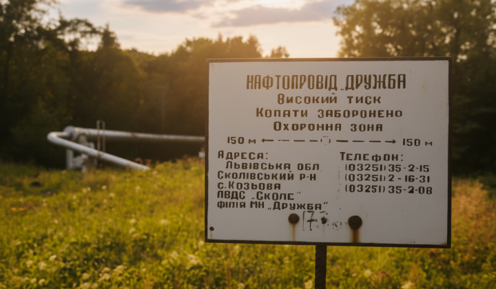 Transit of Russian oil through Ukraine