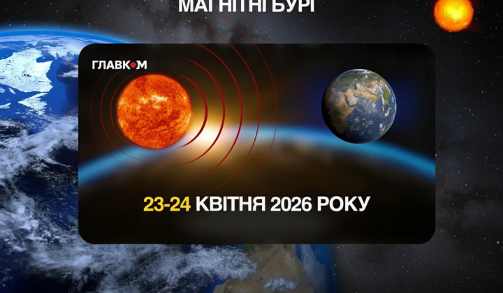 Магнітні бурі 23 та 24 квітня