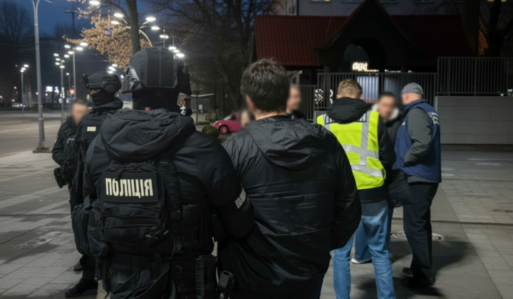 Arrest of money extorters in Kyiv