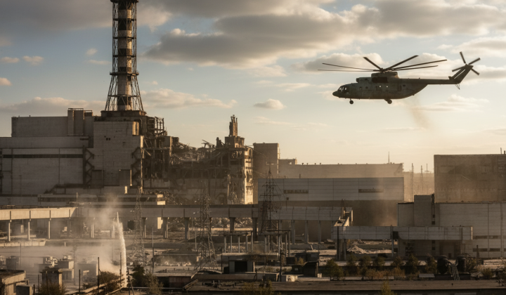 Double exposure: Chernobyl disaster - nuclear policy