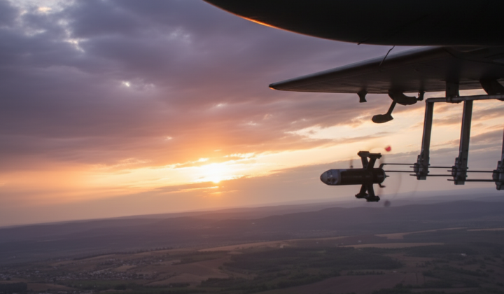 Ан-28 збив дрон Шахед у визначеному місці