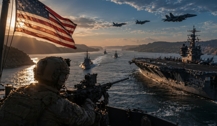 US fires at ships in the Strait of Hormuz