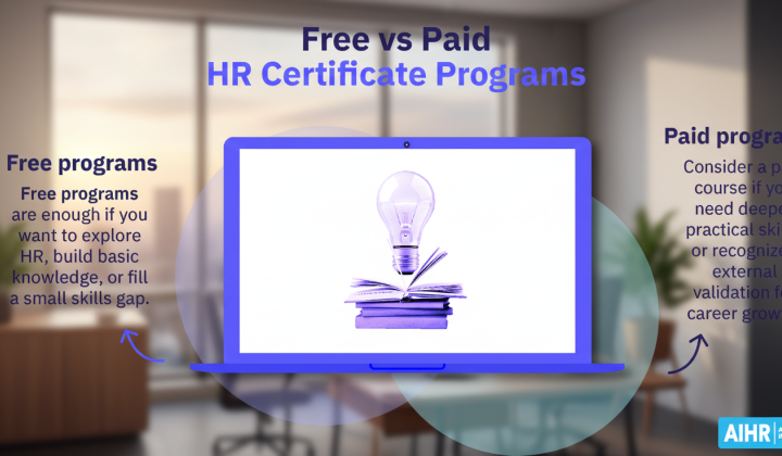 HR certification: free or paid