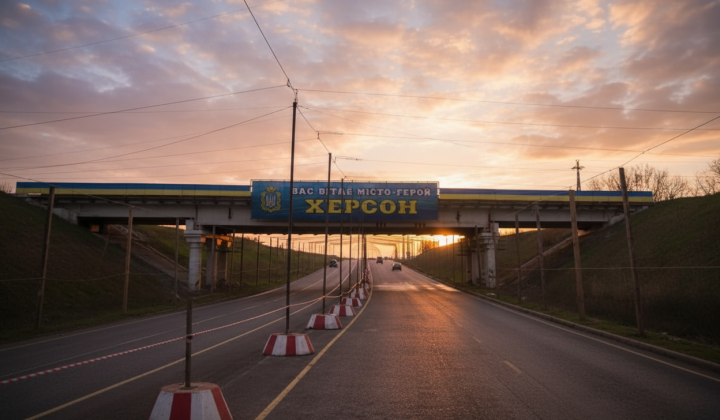 Херсон: российские дроны атакуют пригород