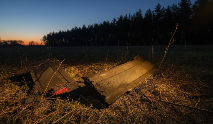 Debris of drone found in Romania