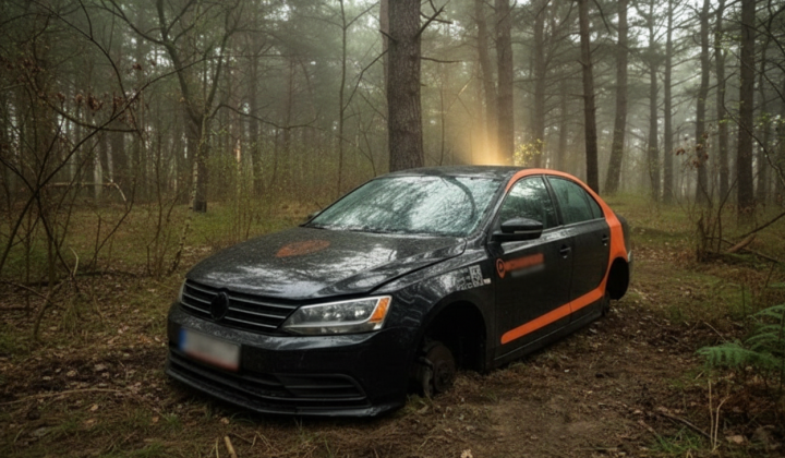 Students stole and disassembled car