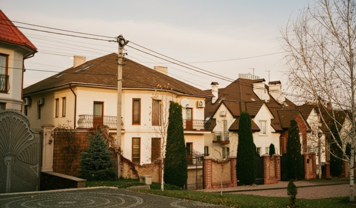 Private houses in Ukraine