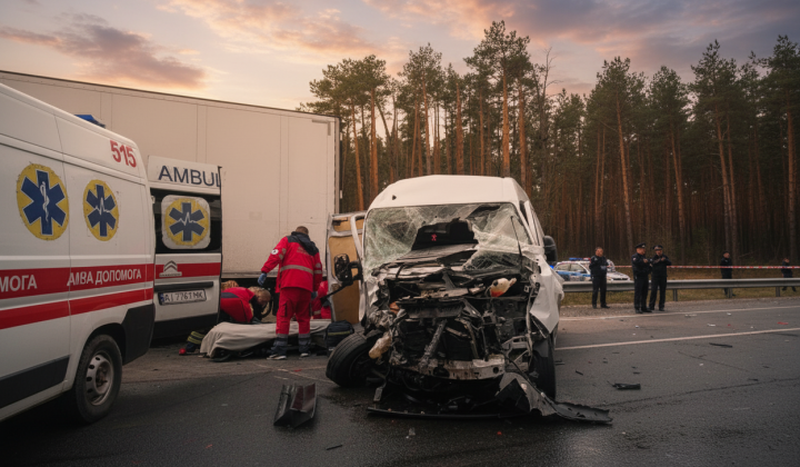 ДТП на Варшавській трасі: шість авто зіткнулися