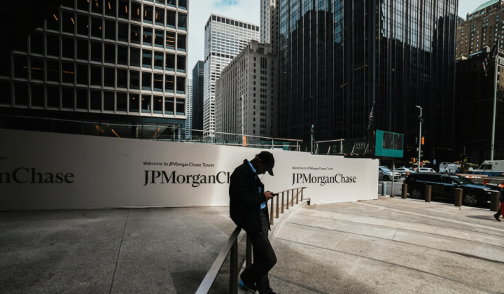 JPMorgan Chase and Olympics logos