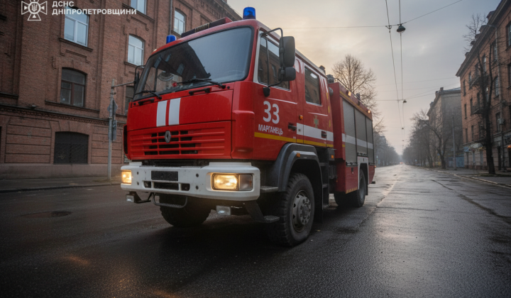 Дроны атаковали пожарную станцию в Марганце
