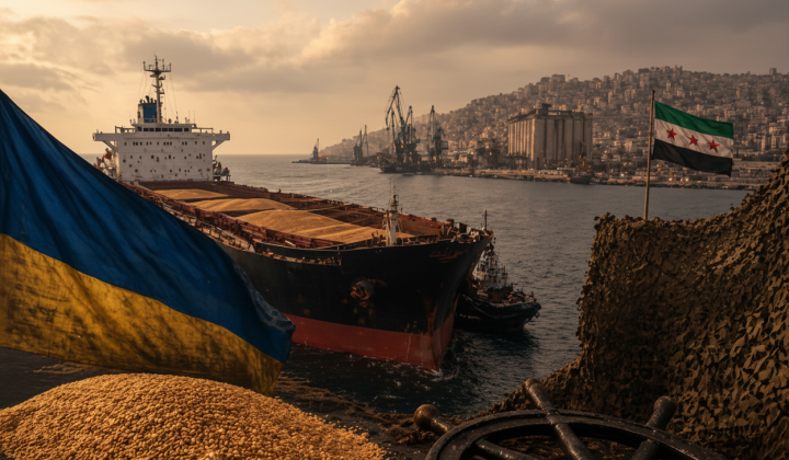 Contraband of Ukrainian grain to Syria