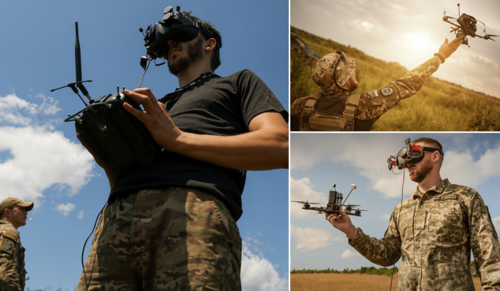 Drones in war zone changing the rules