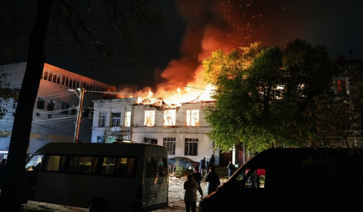 Нічна атака дронів на Одесу