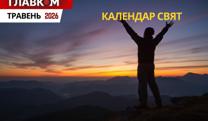 Графік відпочинку українців у травні
