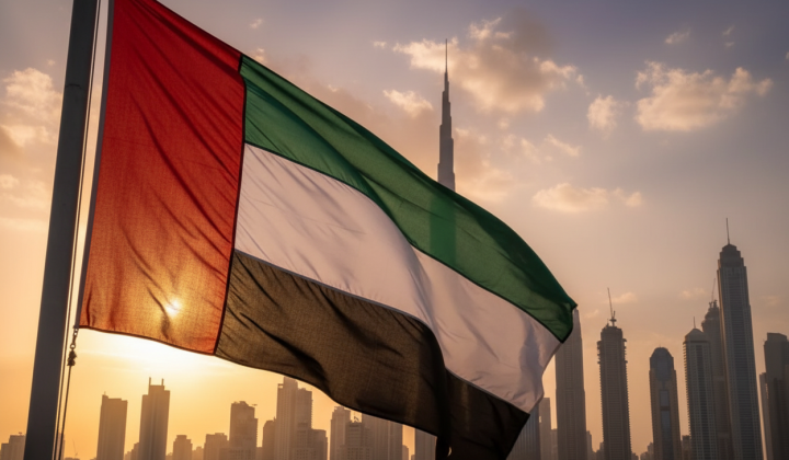 Image of USA, Iran, and Lebanon flags