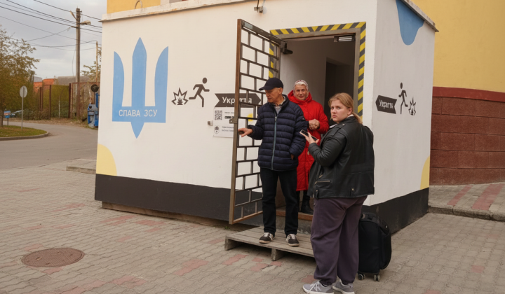Массовая атака дронов в Тернополе