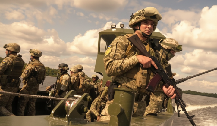 Десантник без паники на передовой