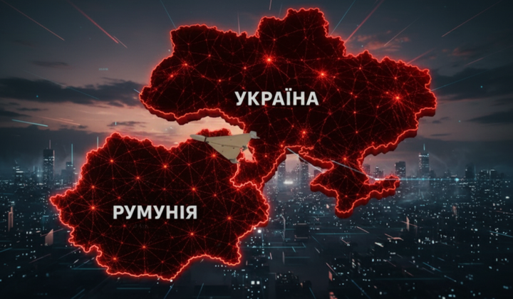 Російський дрон порушив повітряний простір