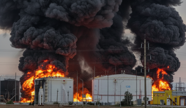 Ukraine's strike on Russian oil