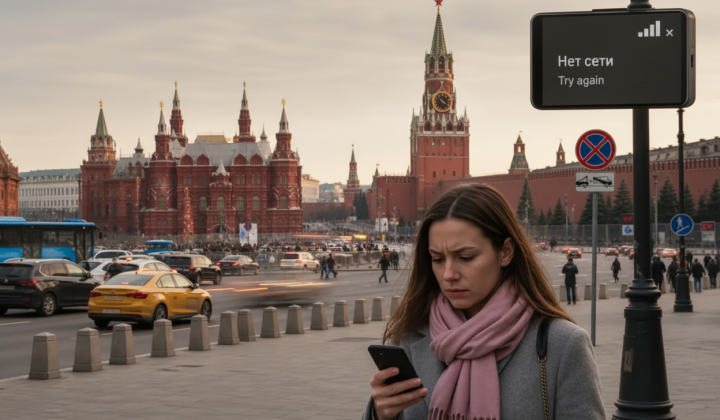 Москва без зв'язку на свята