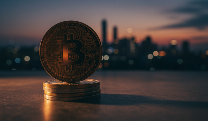 График роста биткоина на фоне доллара