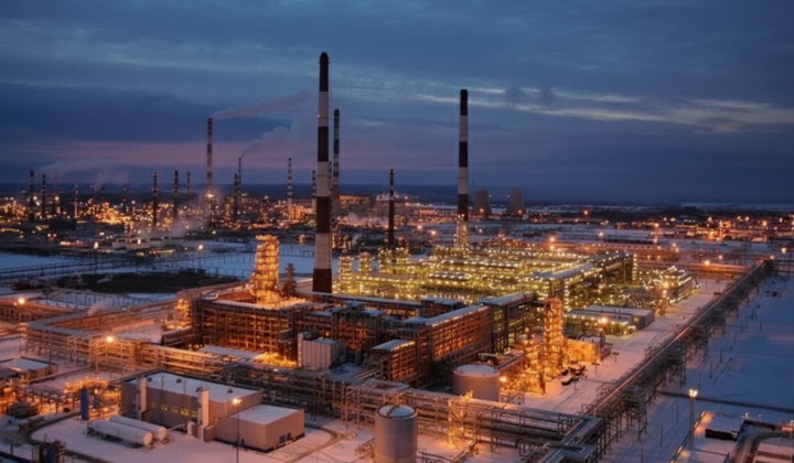 Зупинка переробки нафти на російському НПЗ