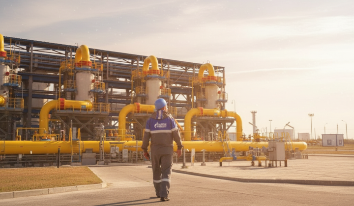 Gazprom reports profit against EU sanctions