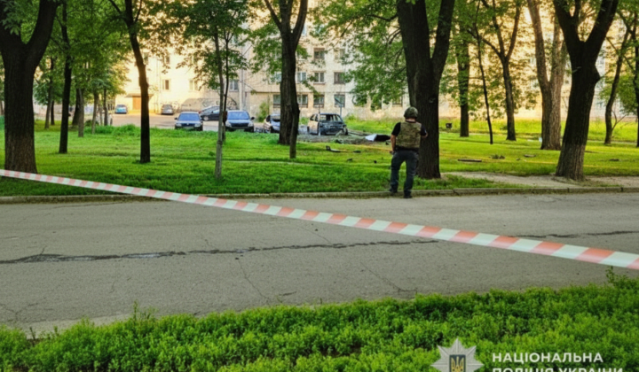 Взрыв автомобиля в Днепре
