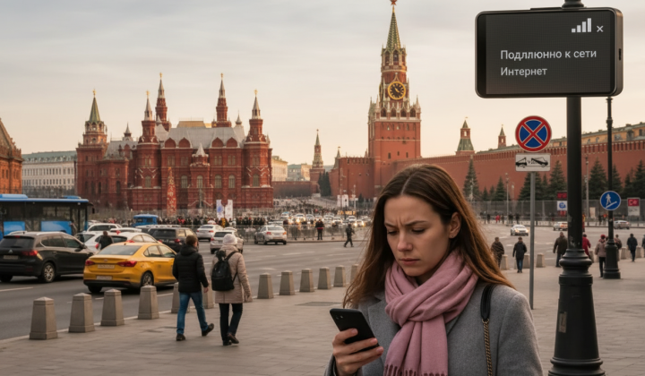 У Москві повністю відключають мобільний інтернет