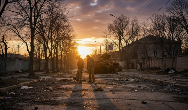 Российский офицер в суде