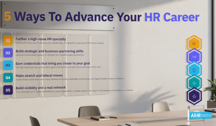 Three paths to HR career