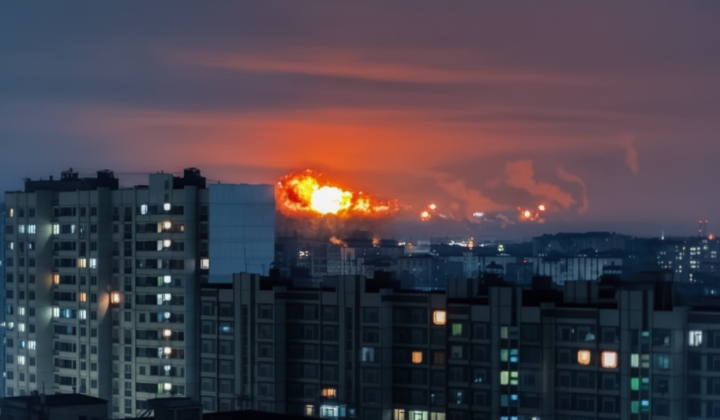 Взрывы на нефтеперерабатывающем заводе в Ярославле