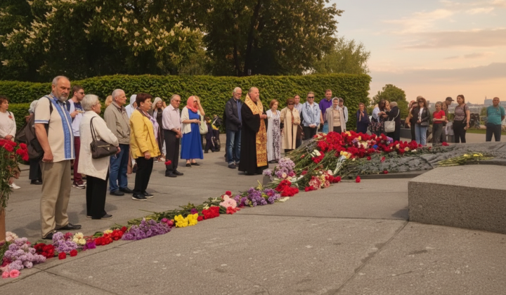 Конфлікт біля меморіалу Слави в Києві