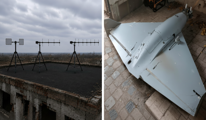 Russian BM-35 drones with factory defects