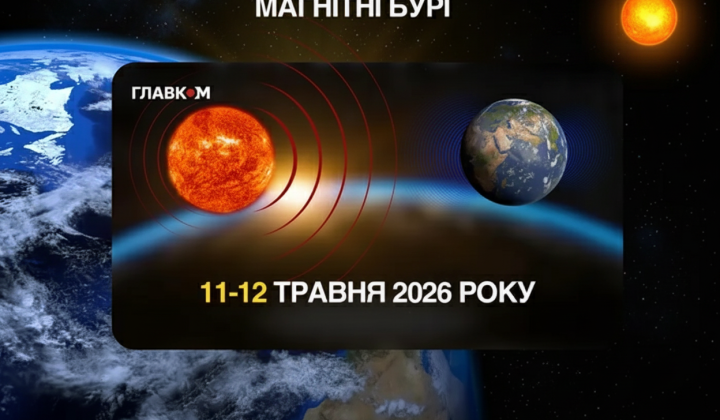 Магнітні бурі над Україною 11-12 травня
