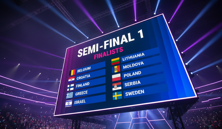 Первые финалисты Евровидения-2026 в Вене
