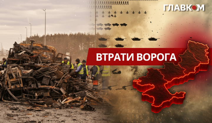 Зображення втрат Росії на тлі Генштабу