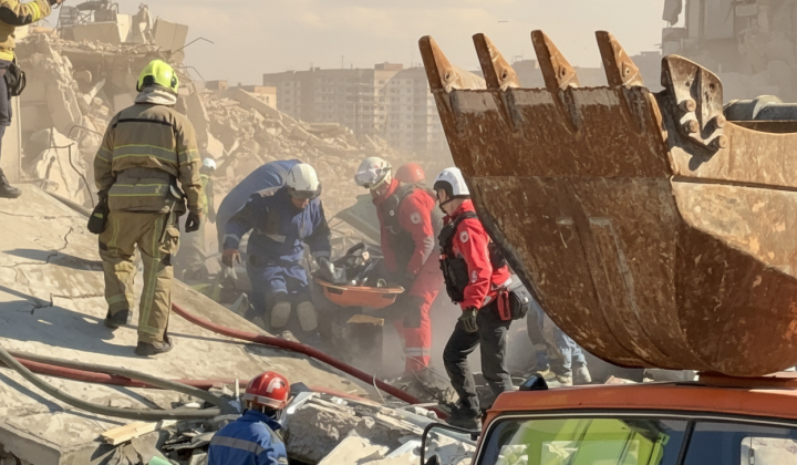 Обвал жилого дома в Дарницком районе