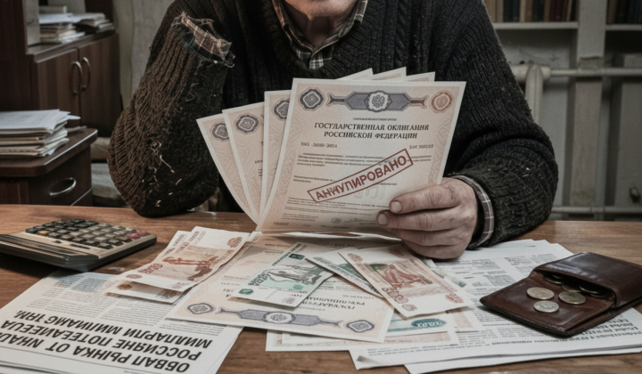 Russian bond market on brink of default