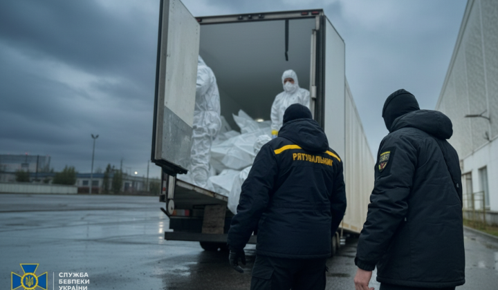Тела погибших защитников Украины