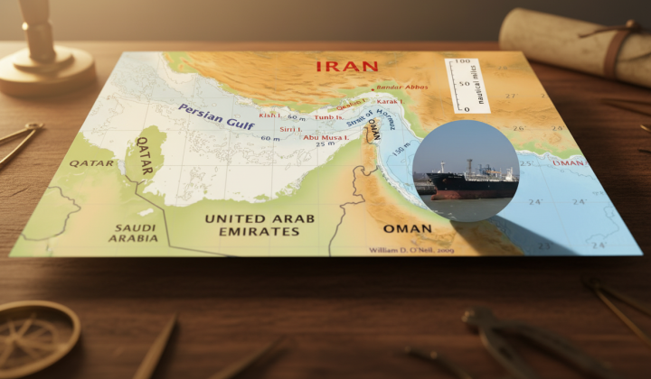 Ormus Strait blockade: 2 billion barrels of oil lost