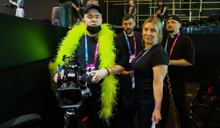 Verka Serduchka stayed behind the scenes of Eurovision