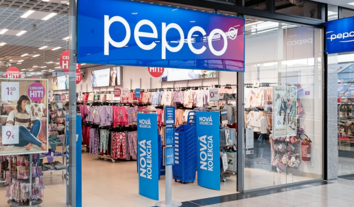 Pepco logo on Ukrainian flag
